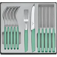 Набор столовых приборов Victorinox Swiss Modern Table Set Vx69096.11W41.12 Mint Green 12шт