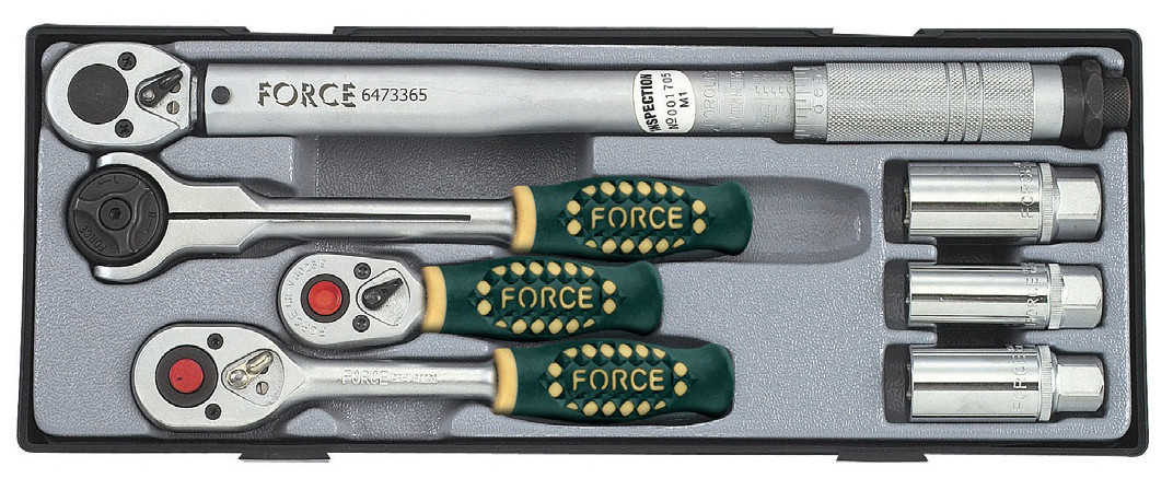 Набор инструмента FORCE T30712 3/8" 7 пр.