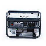 Генератор ГАЗ/бензин Forza FPG4500A 2.8/3.0 кВт з ручним запуском, фото 3