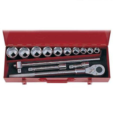 Набір інструменту FORCE 6141-5 3/4" 6-гр. 14 пр. (22-50 мм)