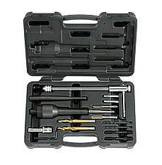 Набір для вилучення свічок розжарювання і реставрації різьби 16 пр. FORCE 916G3