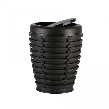 Відро для сміття з кришкою Коричневий