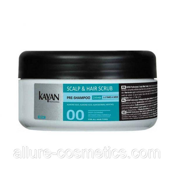 Скраб для шкіри голови і волосся Kayan Professional 300 мл