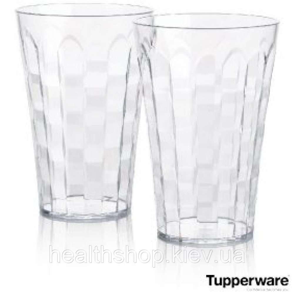 Стакани «Діамант» 475 мл 2 шт. Tupperware (Оригінал) Тапервер