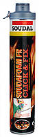 Soudal Soudafoam FR Click & Fix - огнезащитная полиуретановая монтажная пена, 750 мл