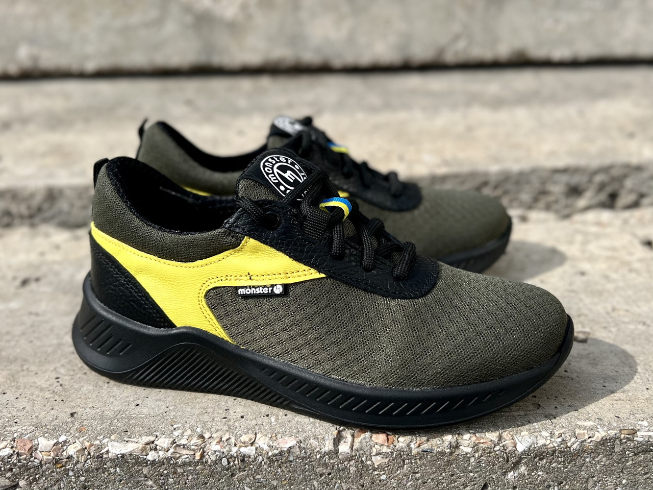 Дитячі підліткові кросівки Монстер Блок, фото 1