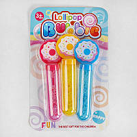 Мильні бульбашки 3шт, на листі  23*14см (144шт/2)