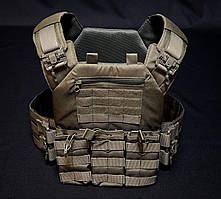 Плитоноска з системою швидкого скидання олива