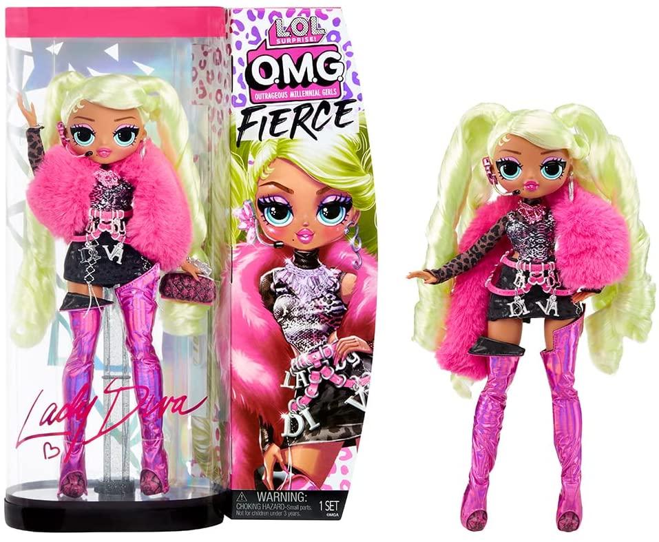 УЦІНКА!!! Набір із великою лялькою ЛОЛ ОМГ Леді Дива LOL Surprise OMG Lady Diva 585275