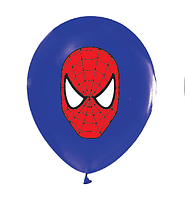 Воздушный шар с надписью Человек Паук | Синий