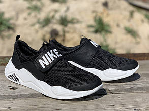 Дитячі підліткові кросівки чорні Air Sport