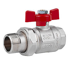 Кран кульовий ICMA 347 3/4" вн-зв з американкою PN40бар 87347AE11