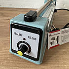 Настільний запайщик пакетів FS-300-С (ручний, з ножем, 300*3 мм), фото 6