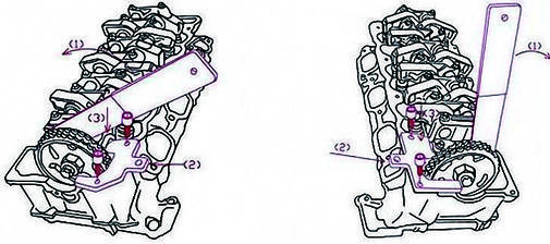 Фіксатор распредвала FORCE 907G4 MERCEDES (M112, M113), фото 2