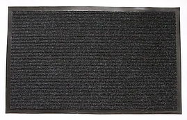 Килимок придверний Смуга чорний 40x60 см