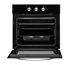 Духова шафа електрична BORGIO OFA 206.02 V (Black Glass) Чорне скло, фото 3
