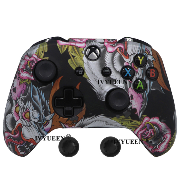 Чохол силіконовий для геймпада Xbox One - Black Dragon, фото 1