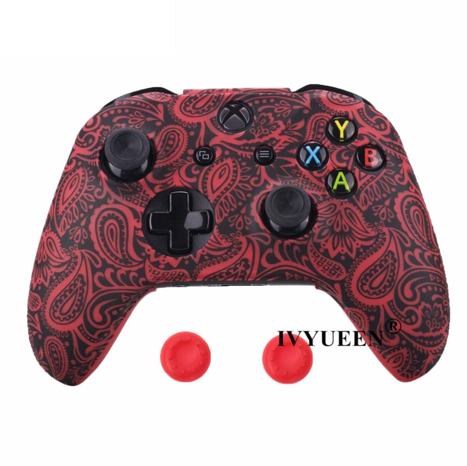 Чохол силіконовий для геймпада Xbox One - Red Leaf, фото 1