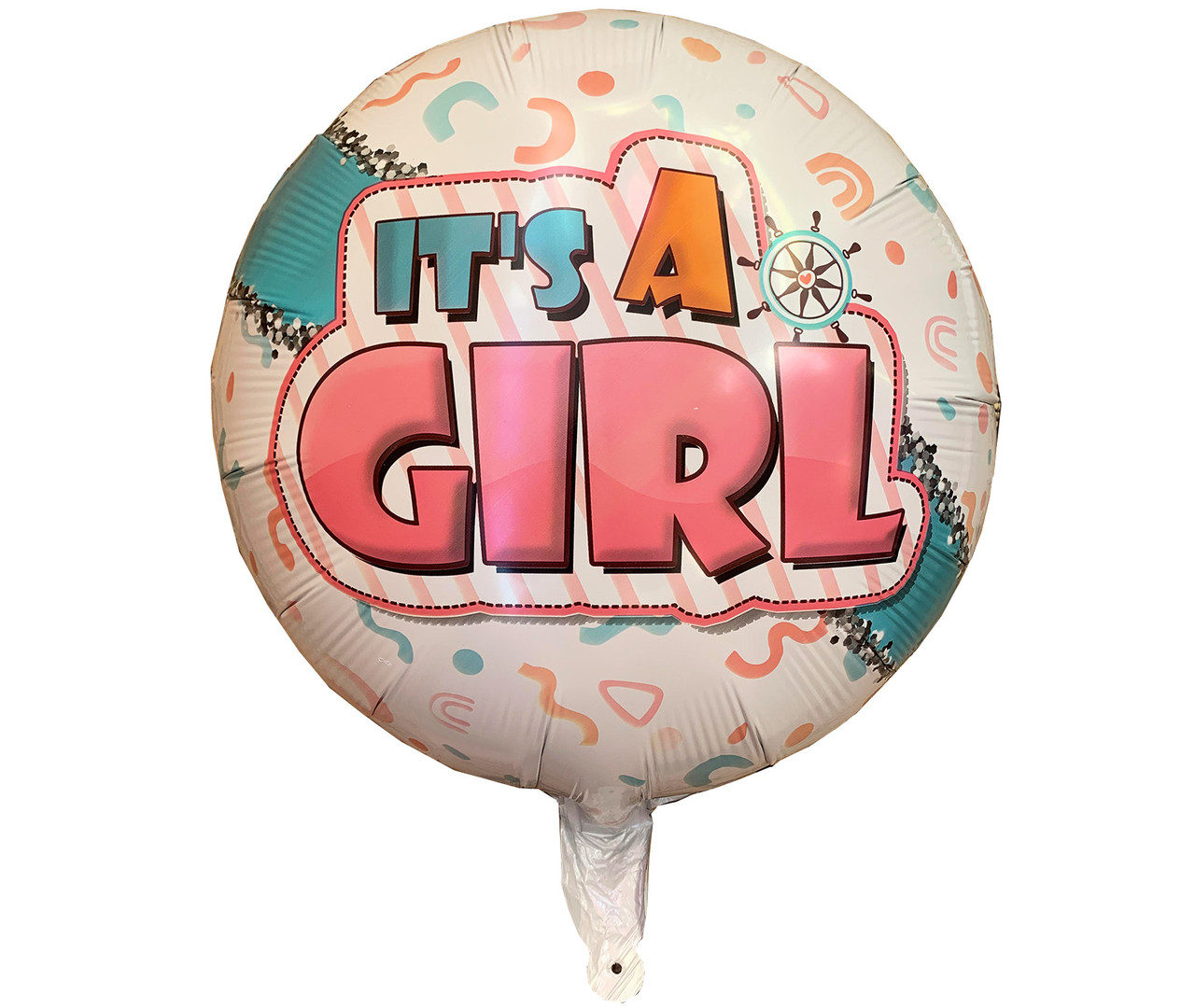 Куля фольгована кругла It's a Girl (Китай)