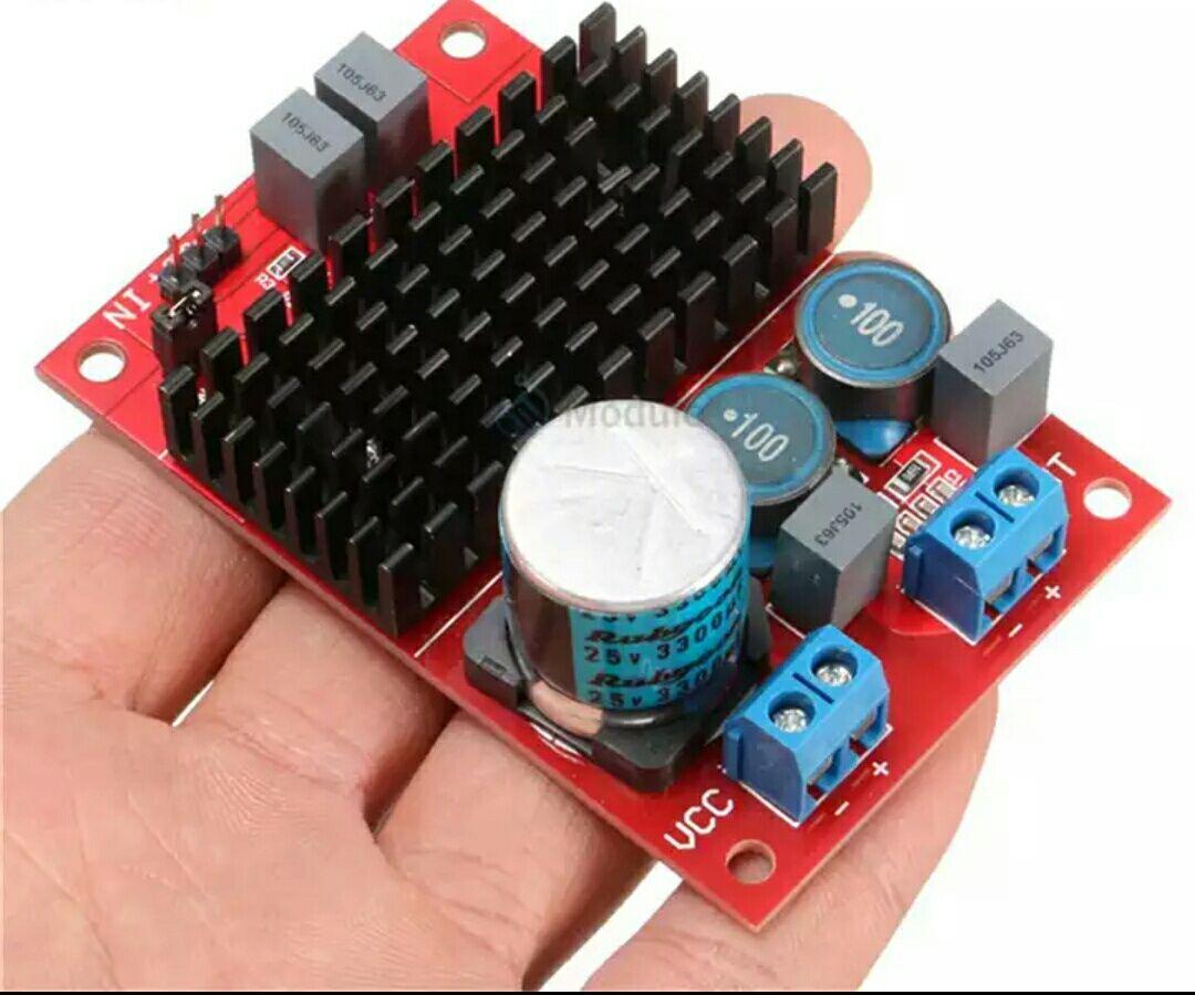 Усилитель Мощности Одноканальный 100 W. Сабвуфер. DC 12 -24 V , Саб ...