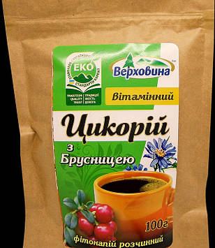 Фітонапій "Цикорій з брусницею" д/п 100г.