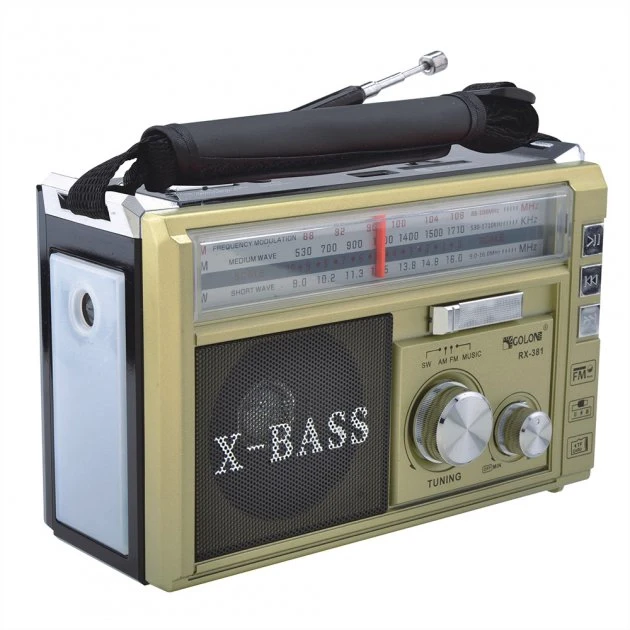 Радіоприймач Golon RX-381 багатофункціональний