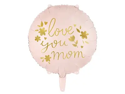 Party Deco 18" I love Mom Я люблю тебе Мама фольгована куля — В УП