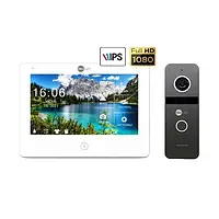 Комплект відеодомофону NeoLight NeoKIT HD Pro Graphite