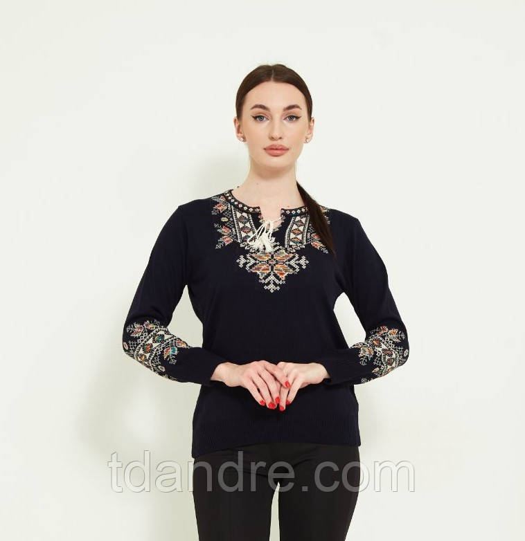 Джемпер вишиванка жіноча р.44-48, фото 1