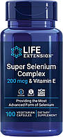 Life Extension Super Selenium Complex 200 mcg & Vitamin E 100 капсул (4384304346)