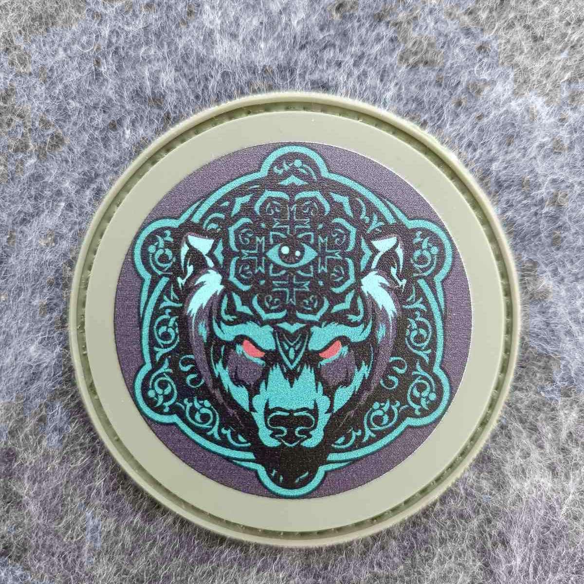 Шеврон ведмідь пвх