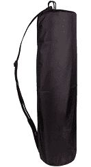 Чохол для килимків (карематів), по йозі, фітнесу та туризму, 71×25 см, різн. кольори чорний