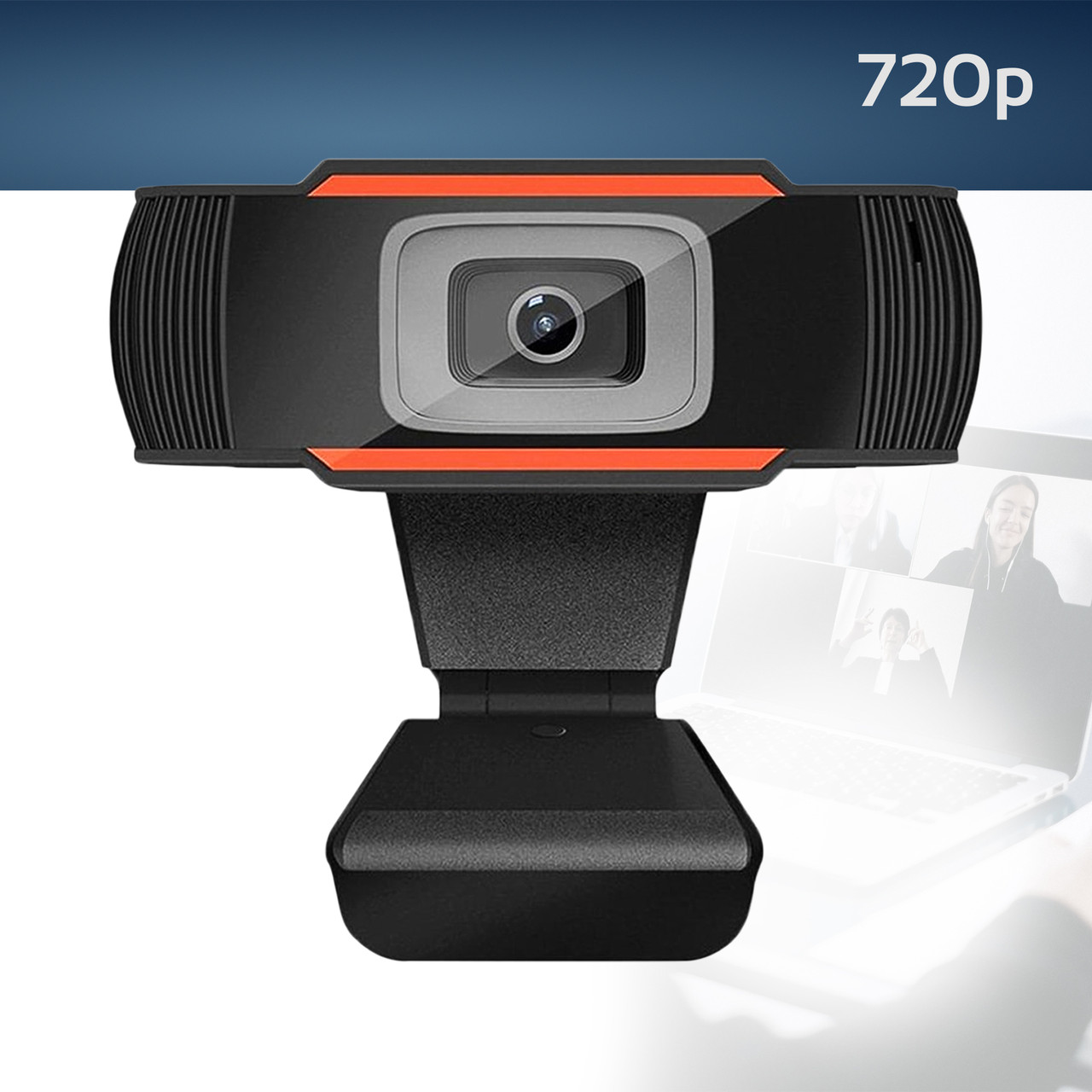 Веб камера C12 з мікрофоном для комп'ютера ПК ноутбука вебка usb web camera full hd 1920 x 1080 вебкамера