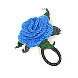 Резинка для волось - Пишна троянда, фото 3