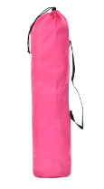 Чохол для килимків (карематів), по йозі, фітнесу та туризму, 71×25 см, різн. кольори рожевий