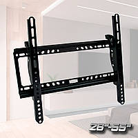 Кронштейн для телевізора V-Star V5 26"-55" Чорний, кріплення для монітора на стіну (кронштейн для телевизора)