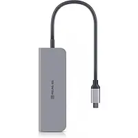 USB-хаб REAL-EL CQ-700 Chalk