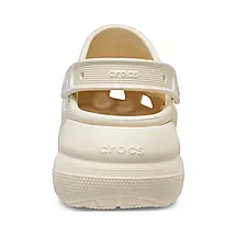Crocs Classic Crush Clog Bone — Жіночі Сабо Крокс Класік Краш Бежеві Платформа — Оригінал, фото 5