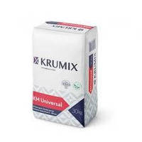 KM Universal KRUMIX Штукатурка гипсовая легкая (30 кг)