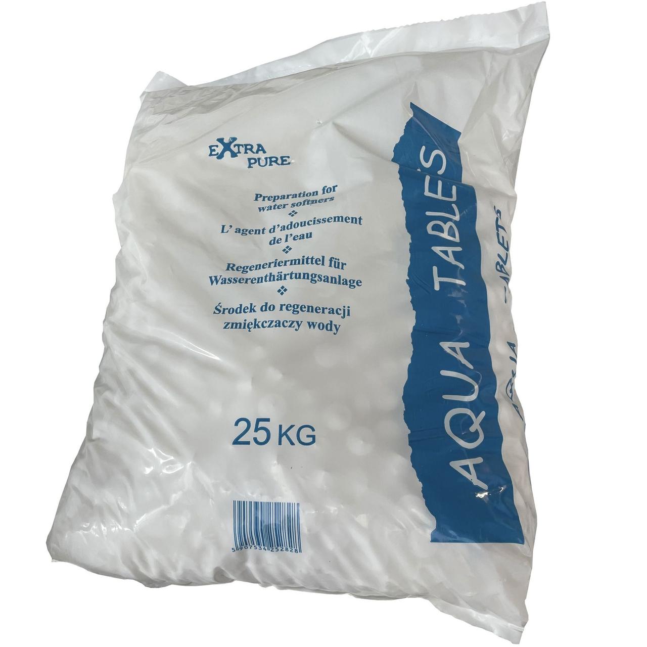 Соль таблетированная 25кг AQUA (Польша) (ID#1805220970), цена: 628 ...