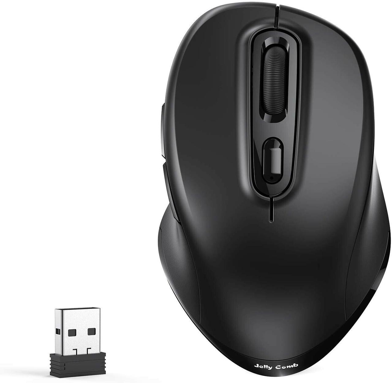 Беспроводная Двухрежимная Мышь Jelly Comb (Bluetooth + 2.4G USB ...