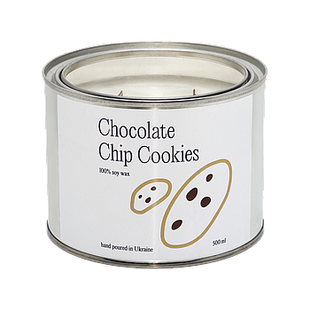 Ароматична свічка Chocolate Chip Cookies (Печиво з шоколадом), 500 мл