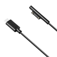 Кабель DK 180 см Cable Type-C / USB-C для Microsoft Surface Go / Book / Laptop / Pro (black)