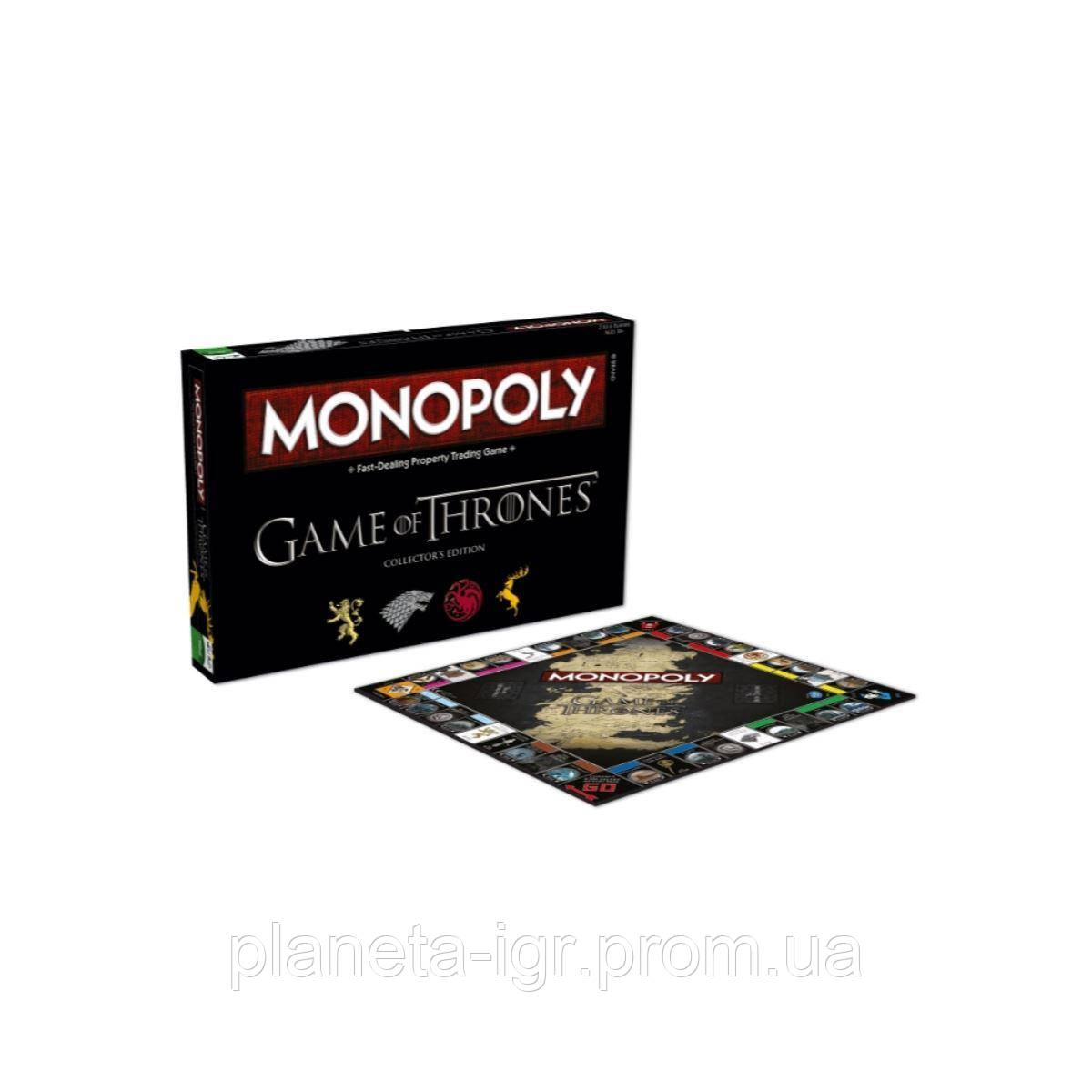 Настольная игра Winning Moves Монополия: Игра Престолов (Monopoly Game of Thrones) (24389) - фото 4 - id-p1805246289