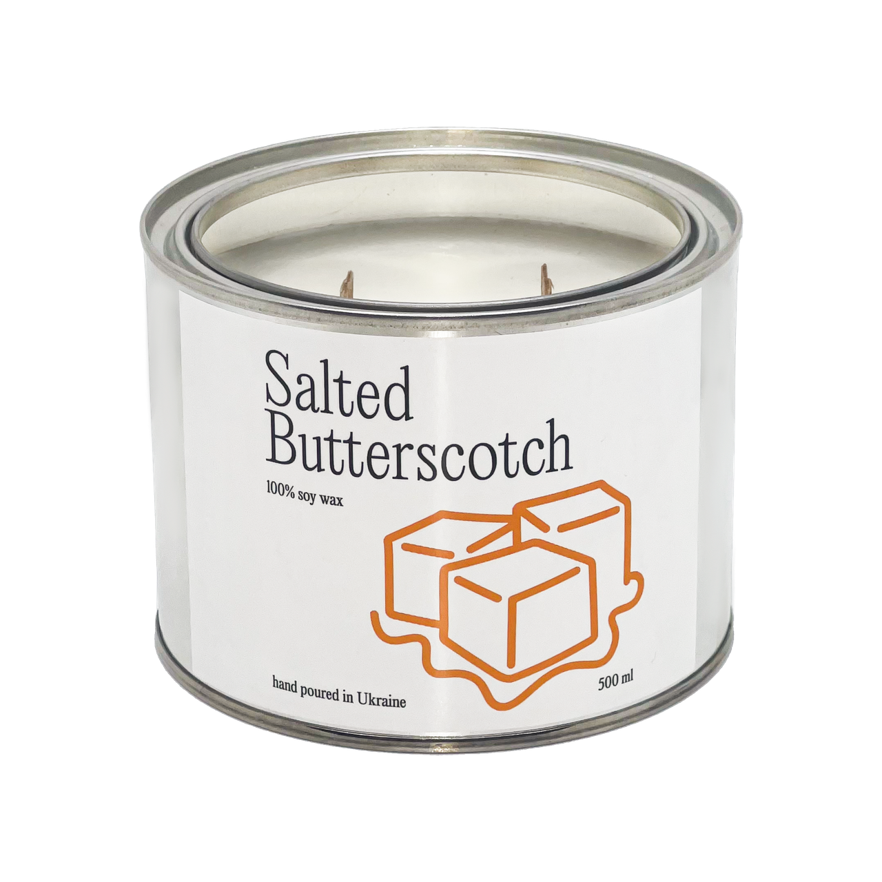 Ароматична свічка Salted Butterscotch (Солена карамель), 500 мл