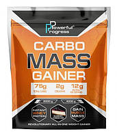 Гейнер НА МАССУ Carbo Mass Geiner Powerful Progress 4kg со вкус Черничный Чизкейк