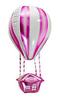 Фольгированный шар "Воздушный Шар 4D Фиолетовый". Размер: 75см*33см.