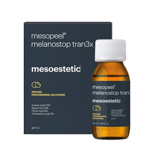 Гліколевий пілінг 70% + нейтралізатор Mesopeel Melanostop Tran3x, 50 мл + 50 мл