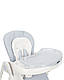 Дитячий стільчик для годування Carrello Caramel (Каррелло Карамель) CRL-9501/3 Cloud Grey (сірий колір) - фото 7 - id-p1937224866