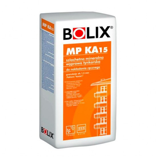 Штукатурка мінеральна Bolix MP KA 15, 25 кг